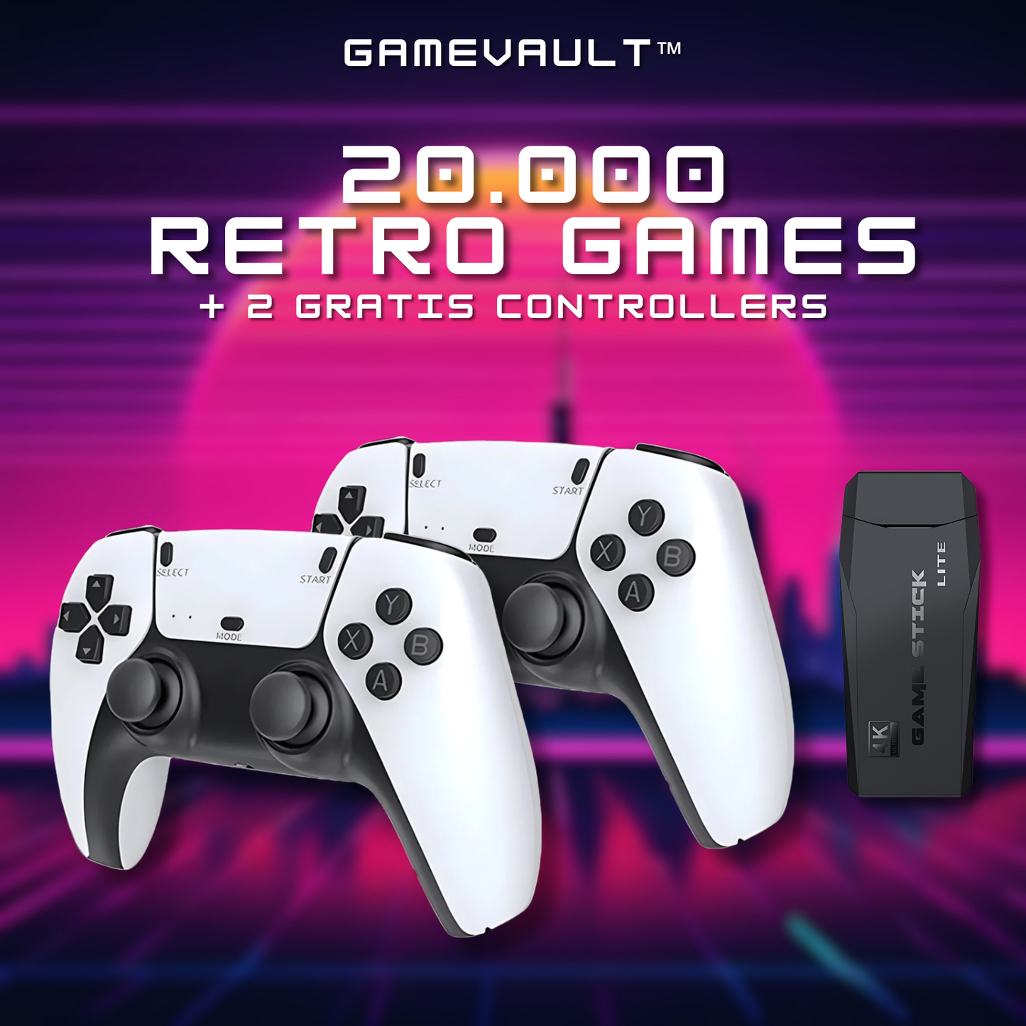 GameVault™ | Retro Gaming Console