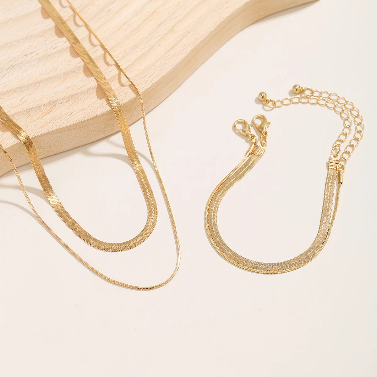 Auréa | Elegante Ketting & Armband Set