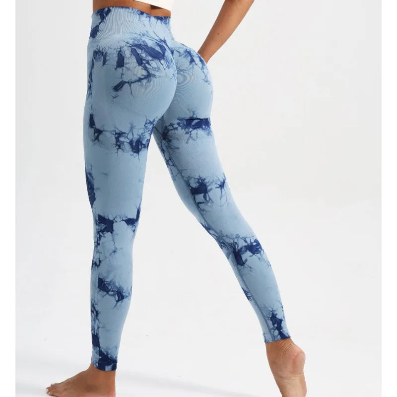 Lumos™ | Naadloze Butt-Lifting Tie-Dye Leggings