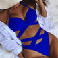 Lila™ | Gedraaide Bandage Halter Bikini