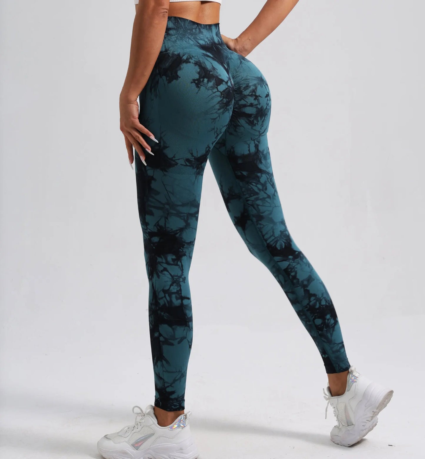 Lumos™ | Naadloze Butt-Lifting Tie-Dye Leggings