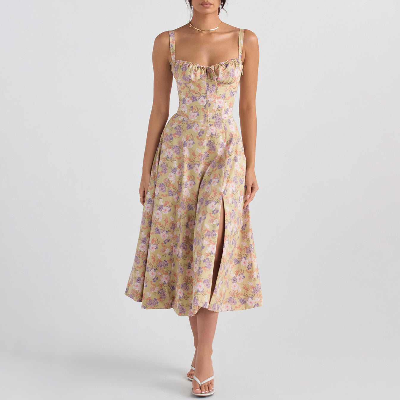 Demi | Floral Taillejurk