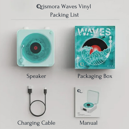 AquaVinyl™ Waves Mini Speaker