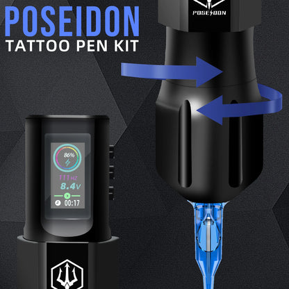 Poseidon | Draadloze Complete Tattoo Kit